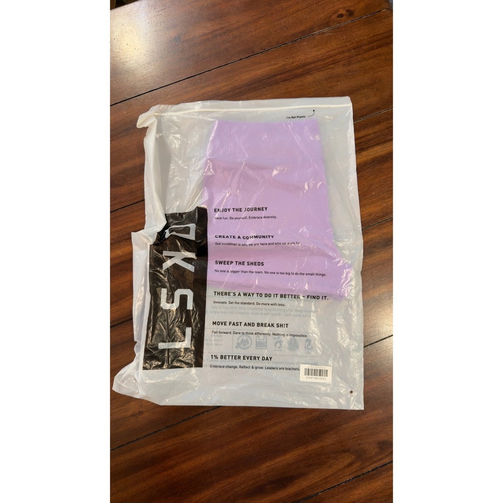 LSKD RXD Micro Short Tights Iris Purple Athletic Workout Shorts-Iris NEW NWT - Picture 11 of 16